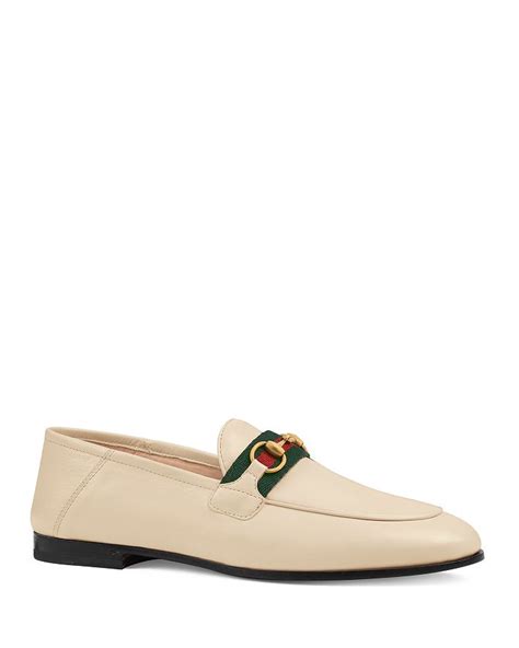 gucci women's brixton apron toe loafers|Gucci driving loafers women.